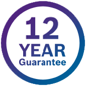 12 Years Manufacturers Guarantee